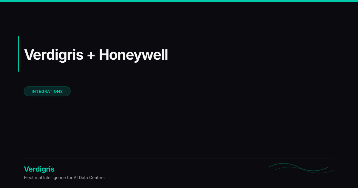 Verdigris + Honeywell